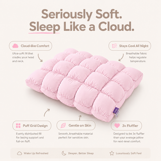 Cloud Puff Pillow